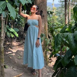 Perfect Flowy Long Summer Dress- Abercrombie & Fitch